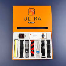 Ultra 7-in-1 Smart Watch Set for Just ₨50 – 7 Straps, 1 Lucky Winner!